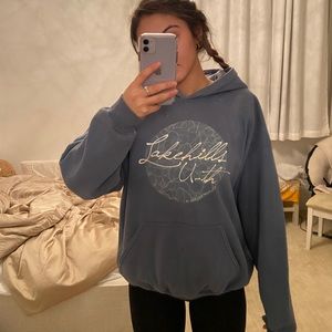Blue Lakehills Hoodie